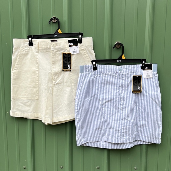 Women’s Lee Skort & Shorts Lightweight Summer 2-Pack Size 14 - Picture 1 of 11